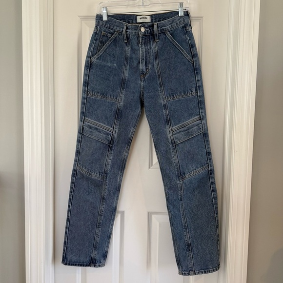 AGOLDE Cooper Cargo Jeans Size 25 In Regulation - Picture 4 of 13
